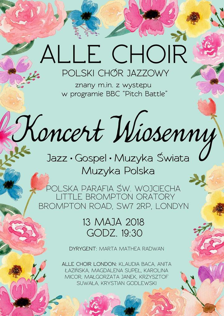 Alle Choir - Koncert Wiosenny